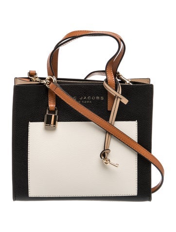 Leather Top Handle Bag w/ Tags