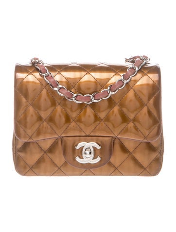 Mini Square Patent Single Flap