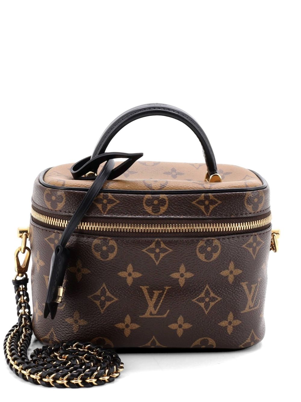 Louis Vuitton Vanity Handbag Reverse Monogram Canvas PM satchel