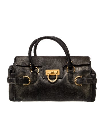 Gancini Top Handle Bag