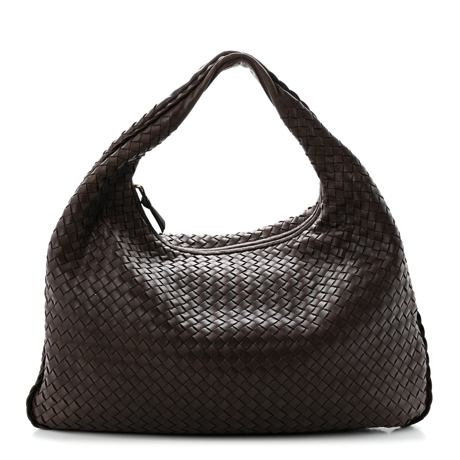 Bottega Veneta Nappa Intrecciato Medium Veneta Hobo Ebano