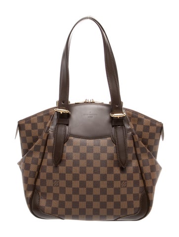 Damier Ebene Shoulder Bag