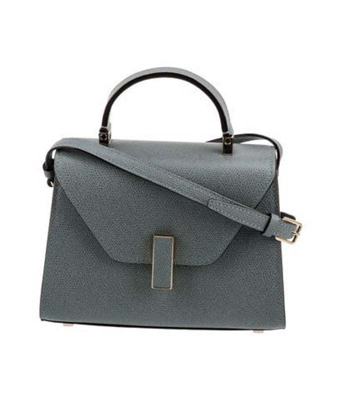 Valextra Leather Top Handle Bag