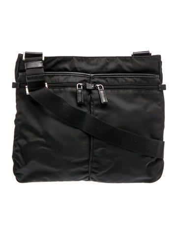 Tessuto Nylon Messenger Bag