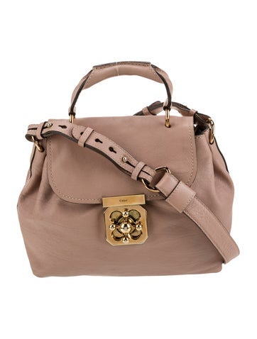 Chloe Leather Top Handle Bag