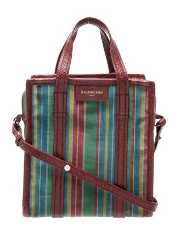 Balenciaga Mesh Bazar XS Shopper Tote