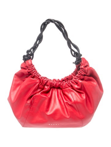Marni Leather Shoulder Bag