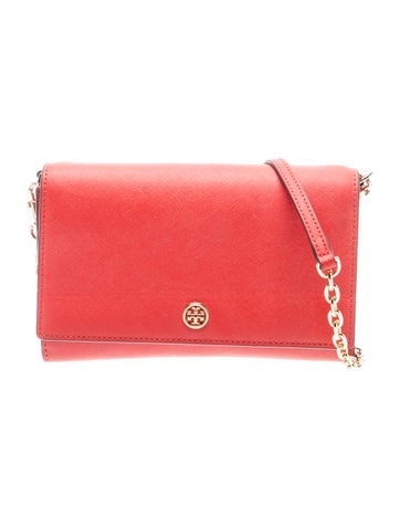 Saffiano Leather Clutch