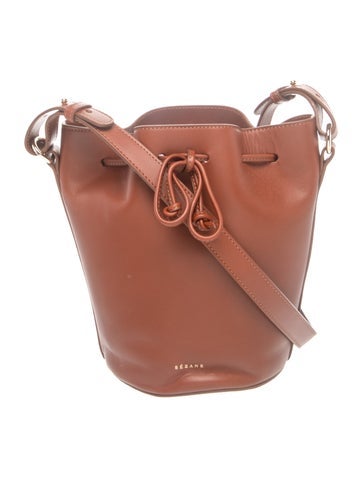 Leather Bucket Bag