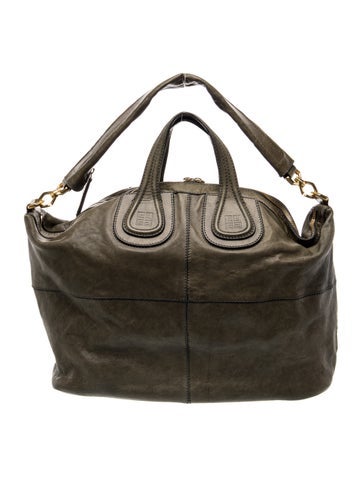 Leather Top Handle Bag