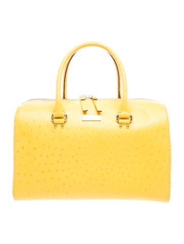 Leather Top Handle Bag