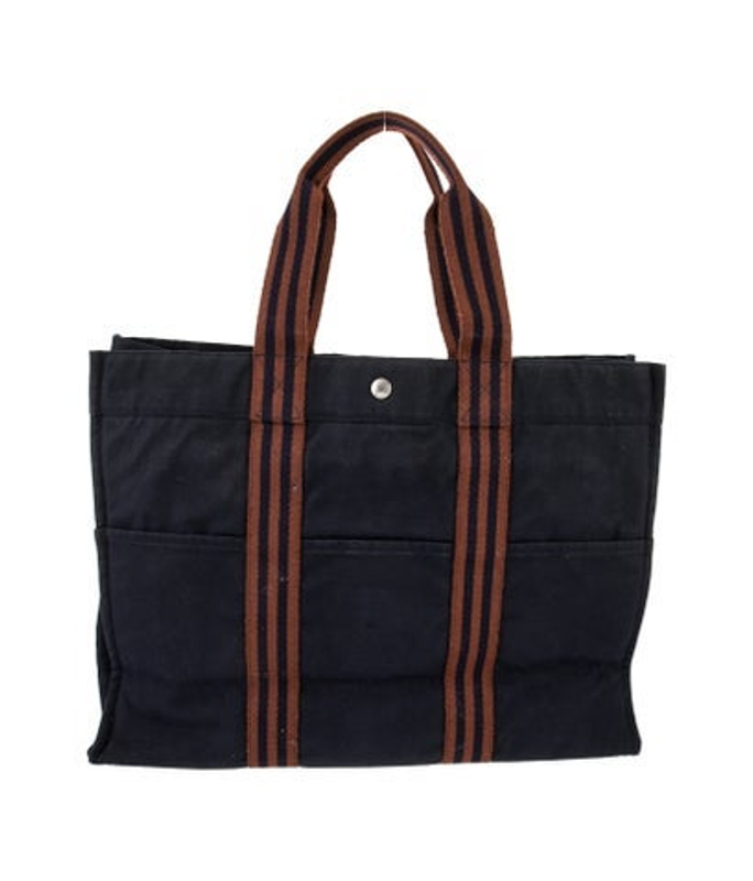 Hermes Toile Fourre Tout Gm