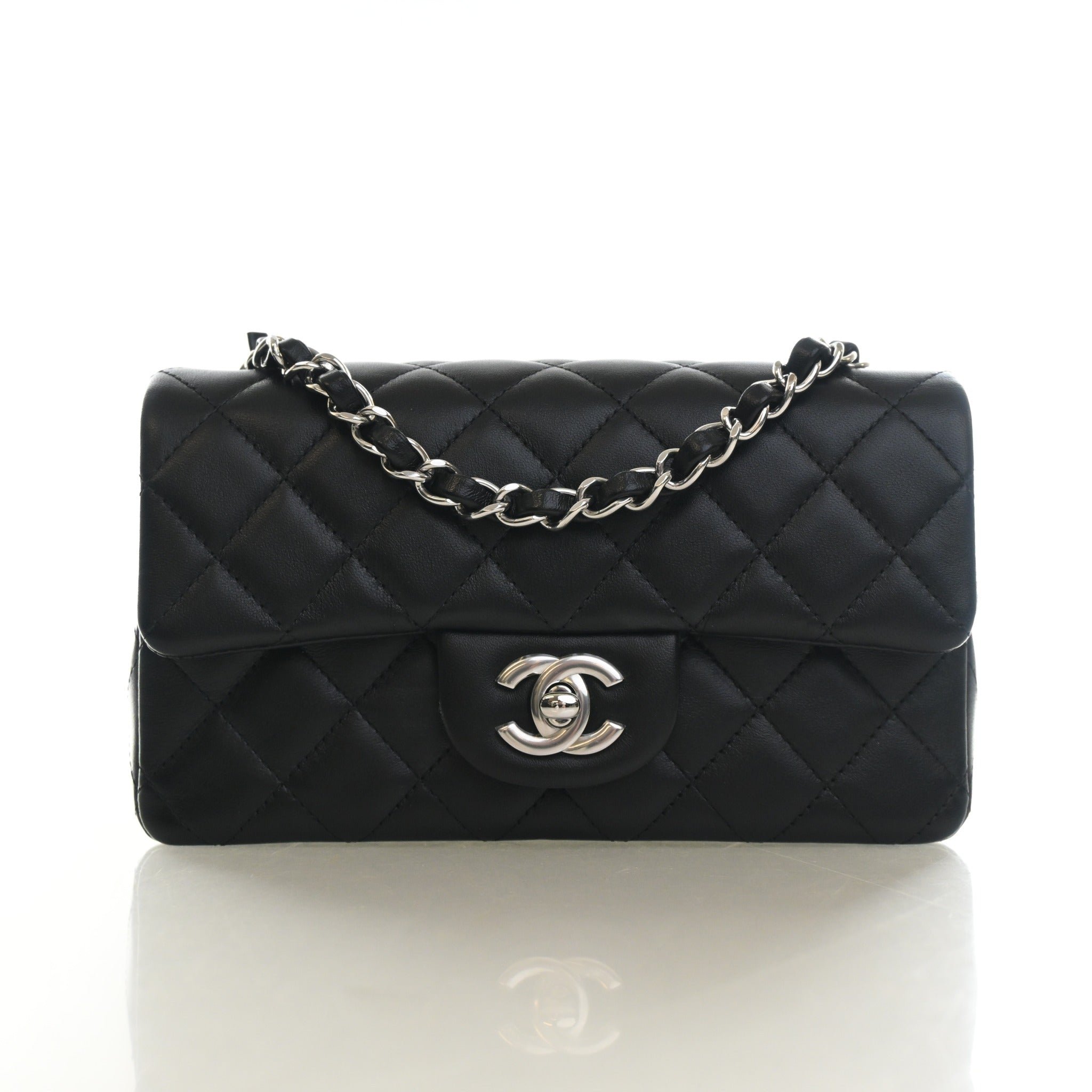 Chanel Mini Lambskin Rectangular Classic Flap Bag