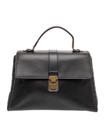 Intrecciato Piazza top handle bag