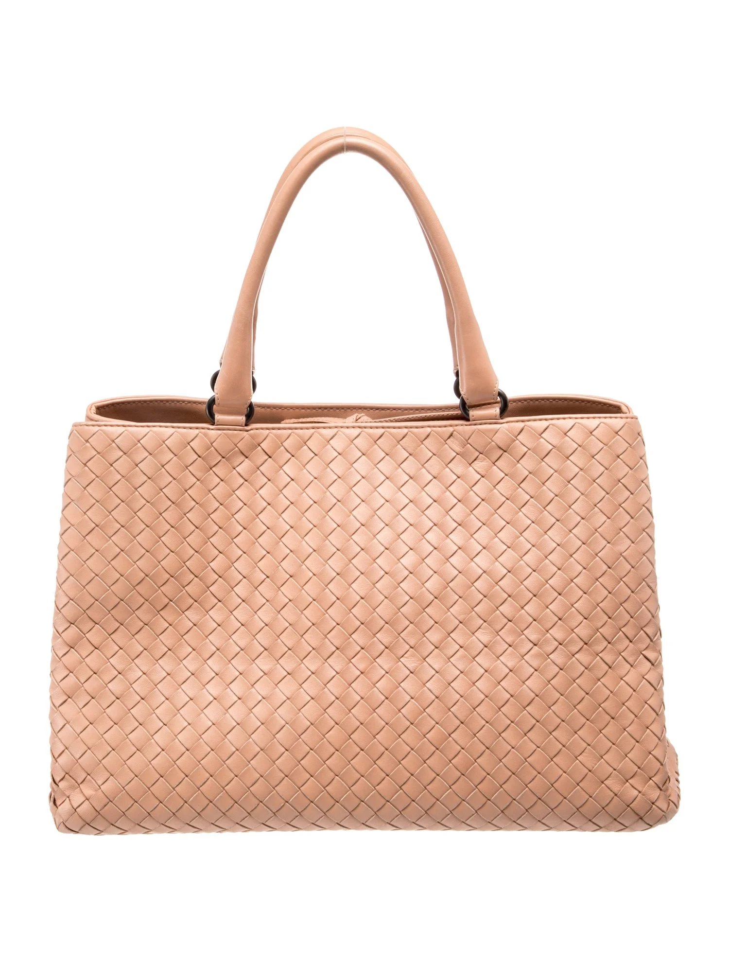 Leather Intrecciato Milano Tote
