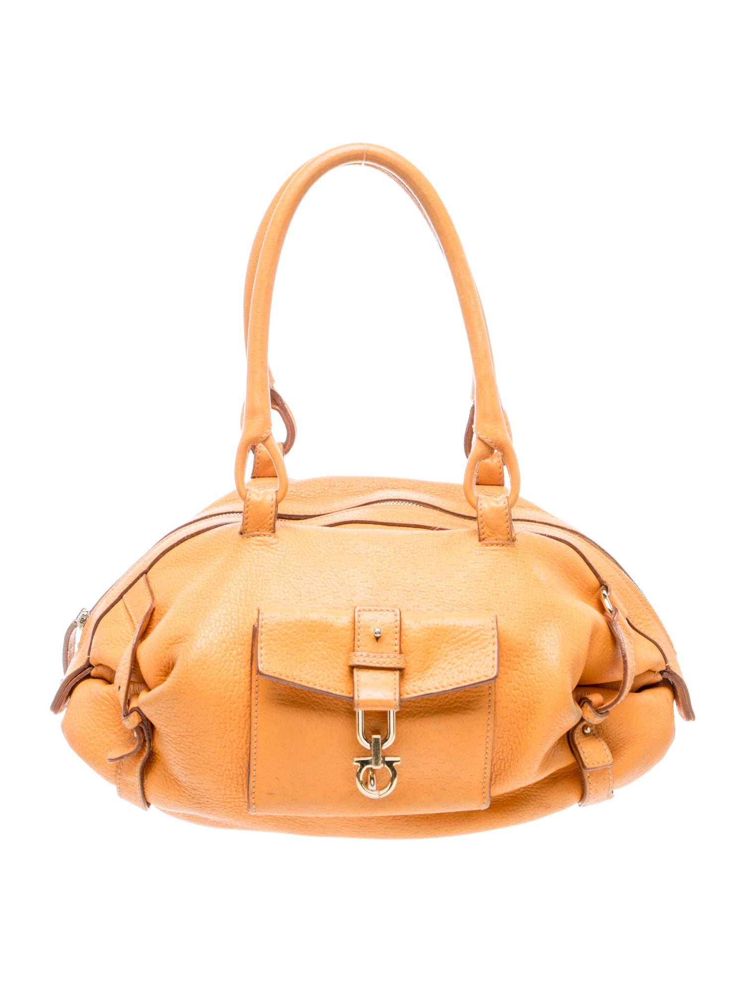 Ferragamo Leather Shoulder Bag