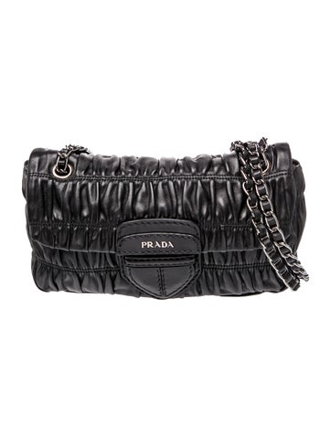 Nappa Leather Gaufre Sound Bag Small