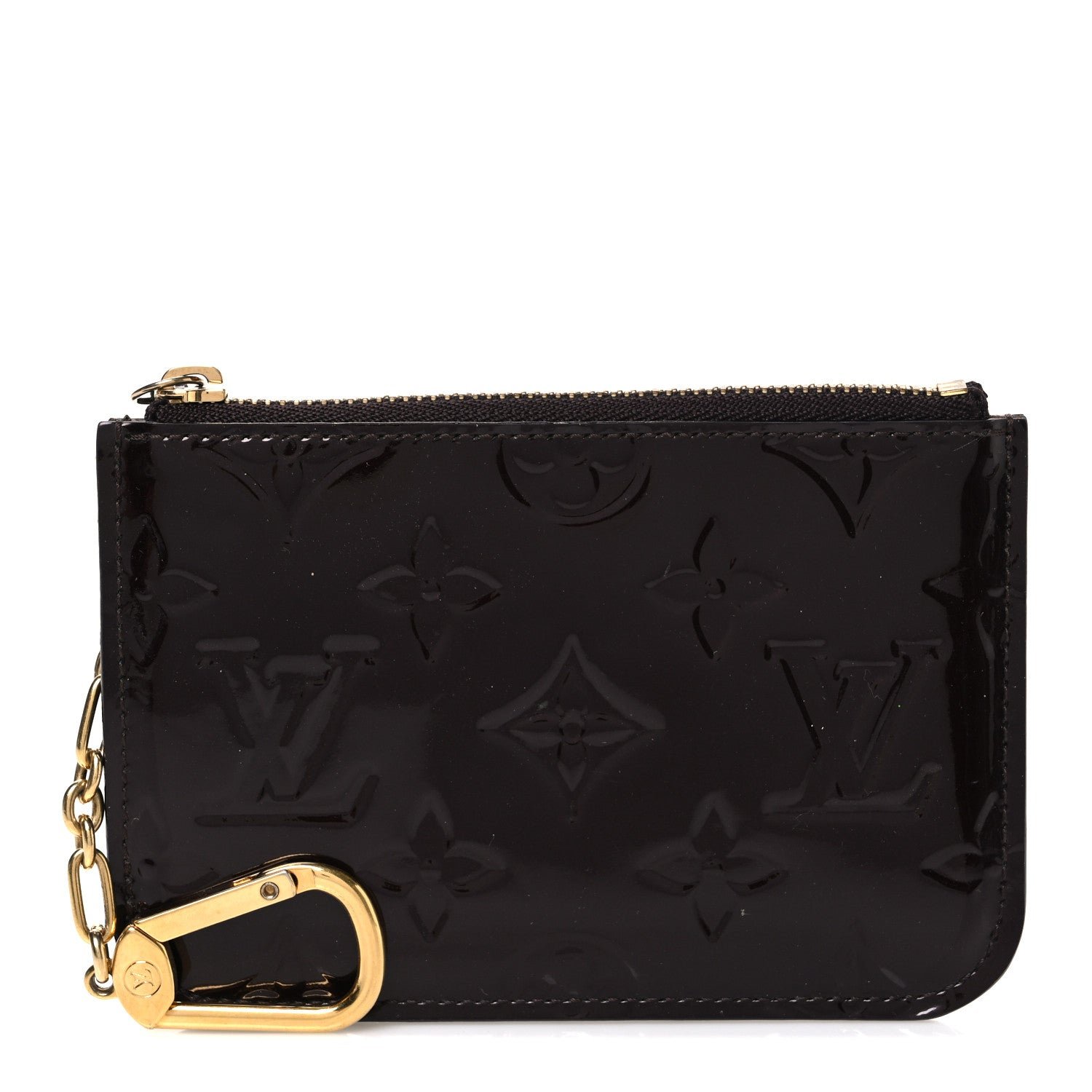 Louis Vuitton Vernis Key Pouch NM Amarante