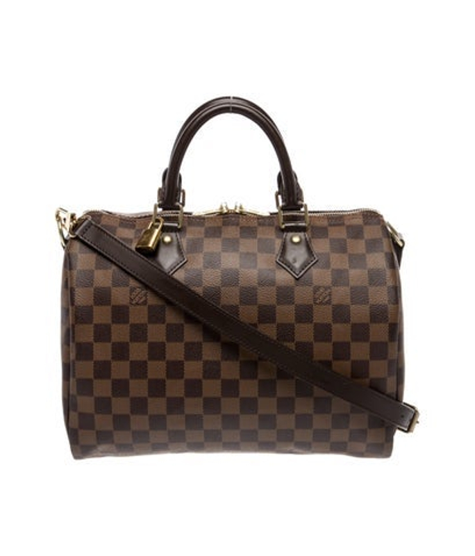 Louis Vuitton Vuitton Damier Ebene Speedy Bandouliere 30