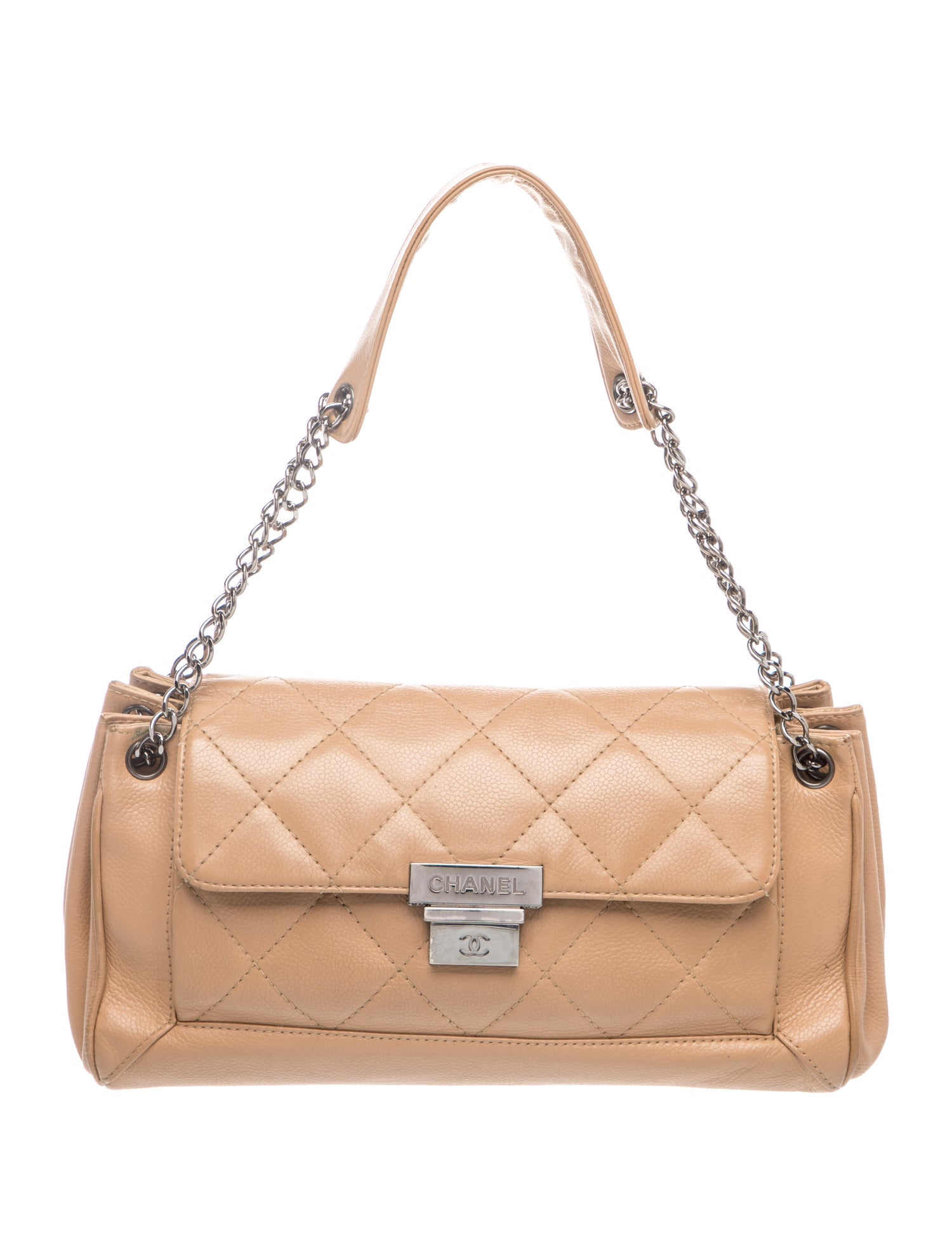 Quilted Accordion Flap Bag