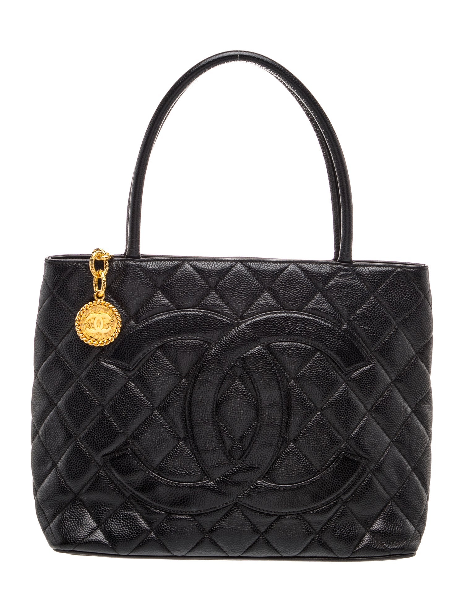 Caviar Medallion Tote