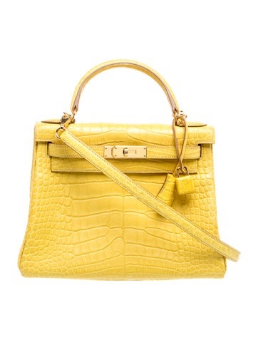 Hermes 2018 Alligator Mississippiensis Verso Kelly II Retourne 28