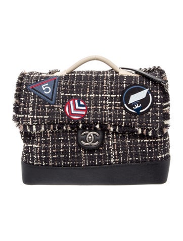 Airlines Trip Crest Flap Bag