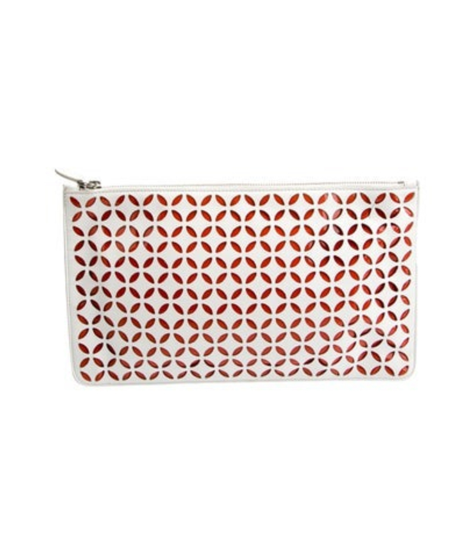 Alaia Leather Clutch