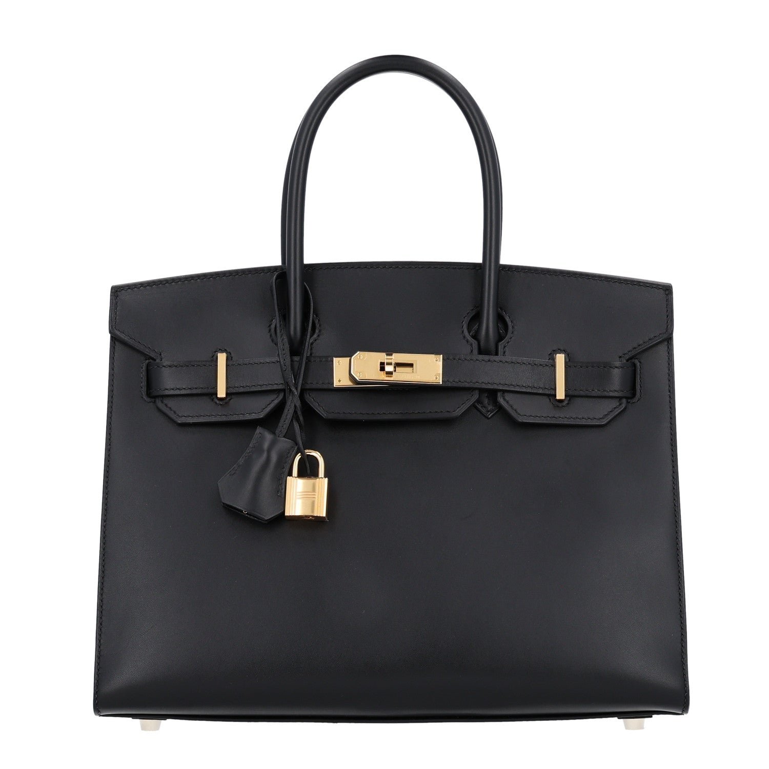 Hermes Veau Monsieur Birkin Sellier 30 Black