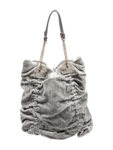 Miu Miu Velvet Top Handle Bag Vintage