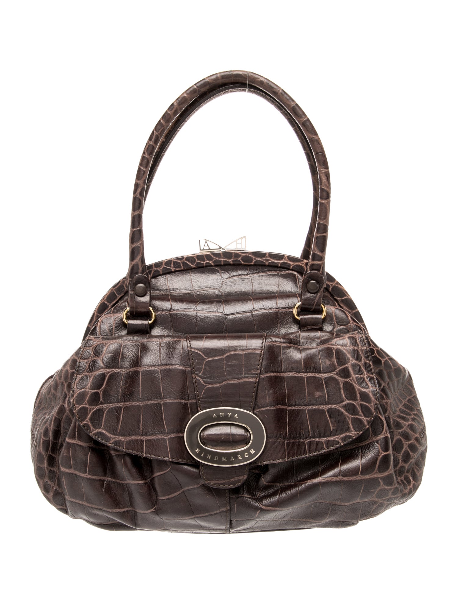 Leather Top Handle Bag