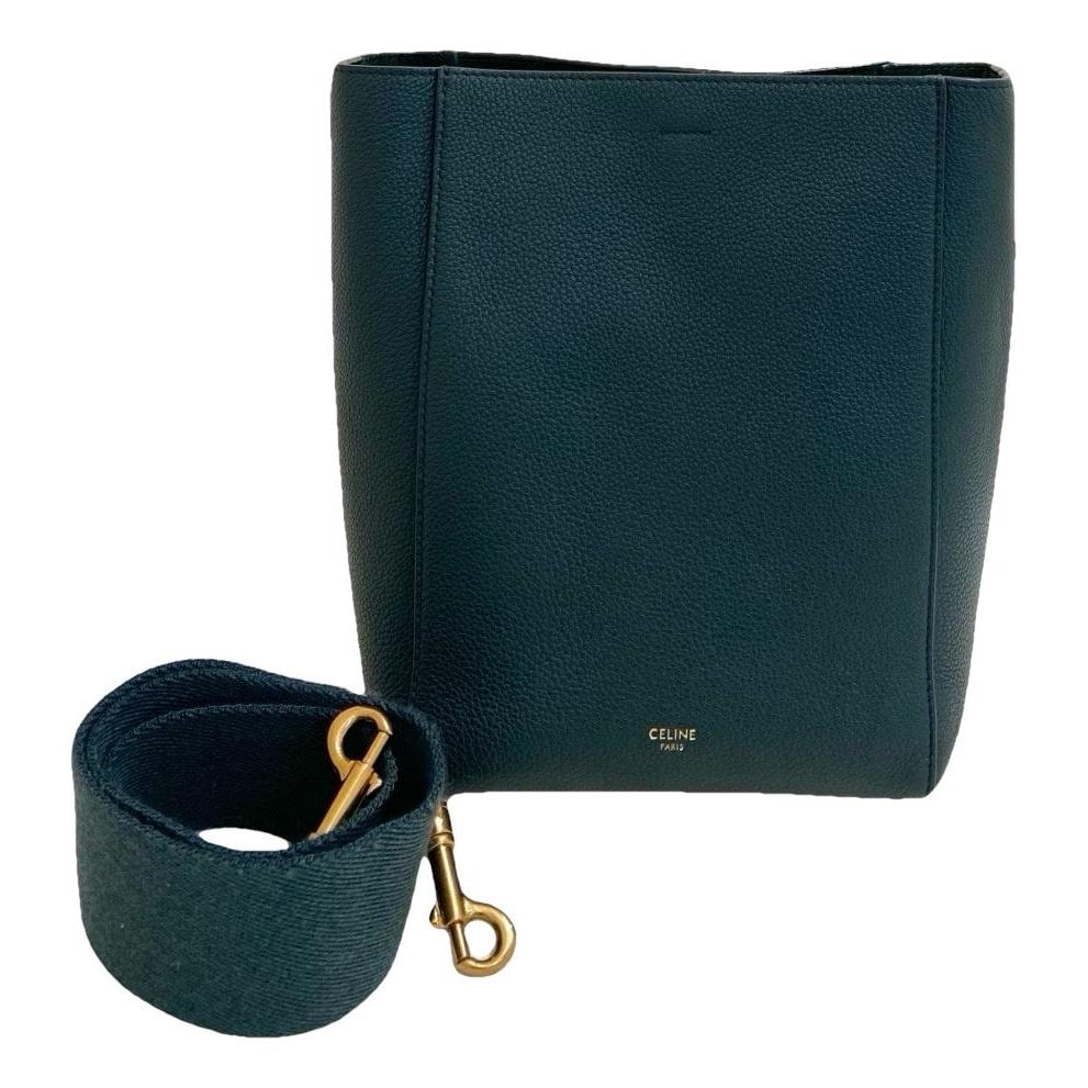 Seau Sangle leather tote