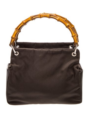 Bamboo Top Handle Bag