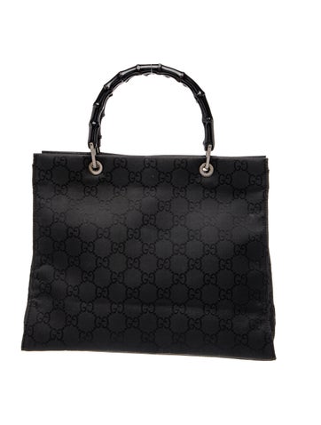 GG Nylon Bamboo Shopper