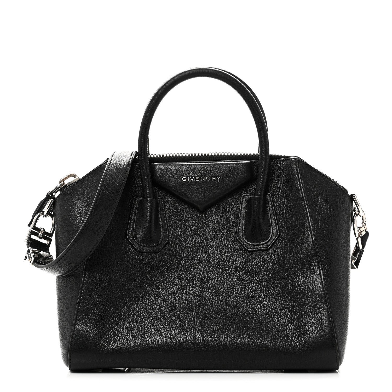 Givenchy Givenchy Sugar Goatskin Small Antigona Black
