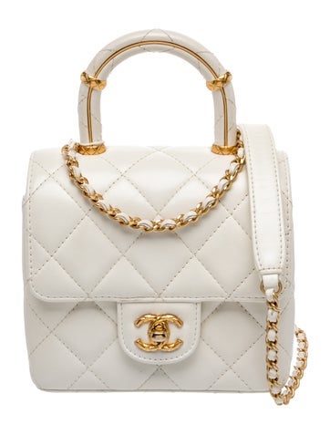 Mini Crush Top Handle Flap Bag
