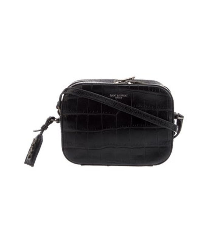 Saint Laurent Laurent Calfskin Crossbody Bag Small