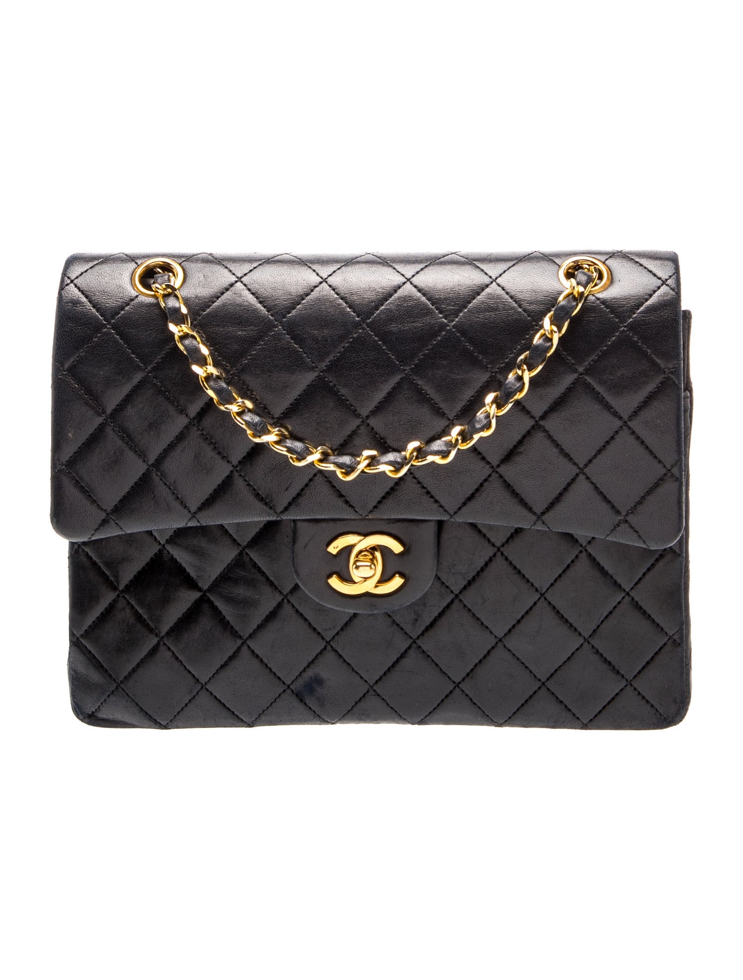 Classic Medium Square Double Flap Bag