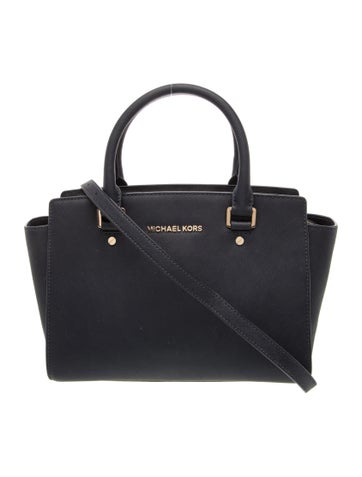 Saffiano Leather Shoulder Bag