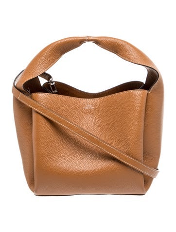 TOTEME Leather Bucket Bag Small
