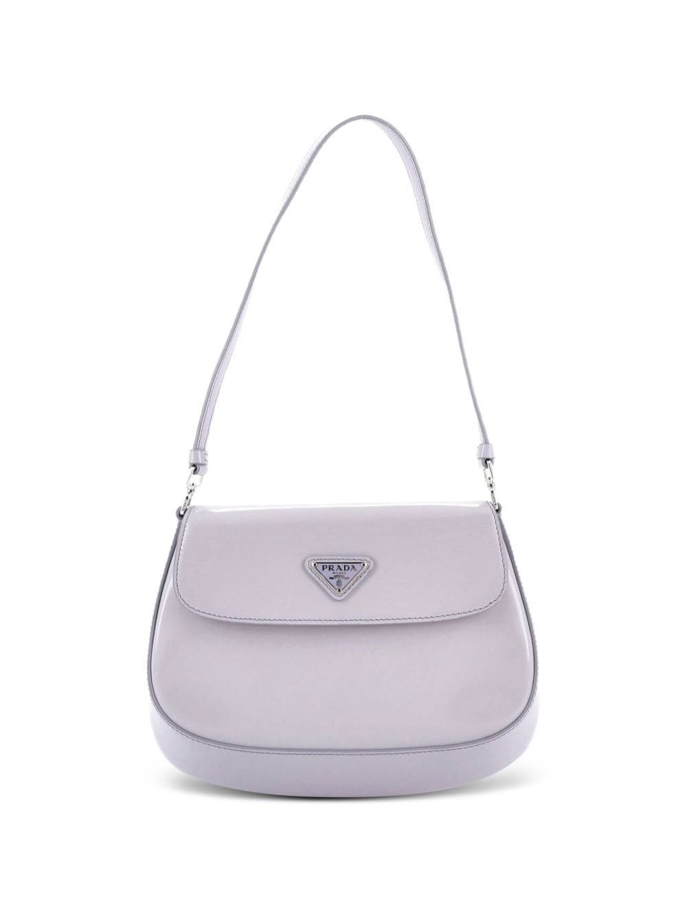 Prada Cleo Flap Shoulder Bag Spazzolato Leather Small hobo bag