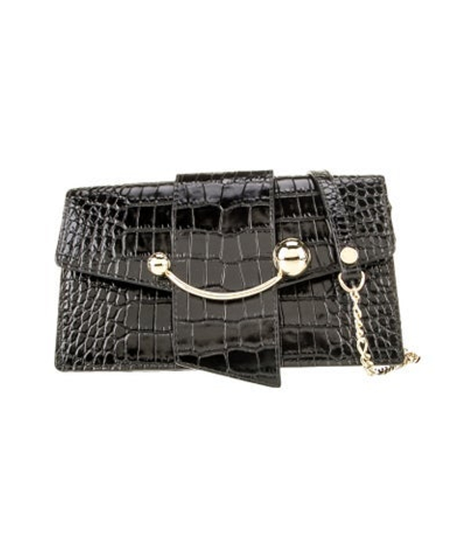 Strathberry Embossed Leather Shoulder Bag