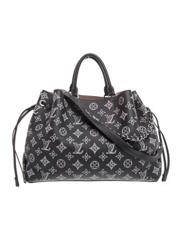 Louis Vuitton LV Monogram Mahina Flight Mode Bella Tote Medium