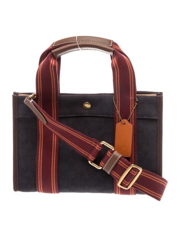 Canvas Top Handle Bag w/ Tags