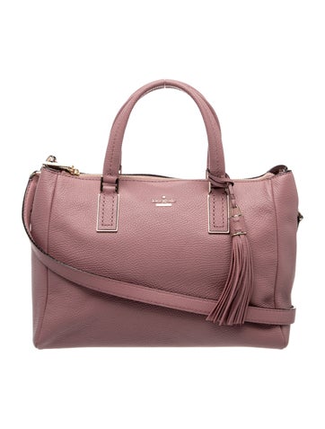 Leather Top Handle Bag