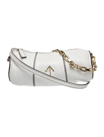 Manu Atelier Leather Crossbody Bag