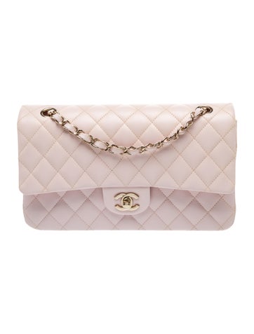 Quilted Caviar Classic Medium Double Flap Bag