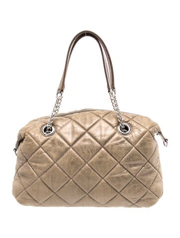Leather Top Handle Bag