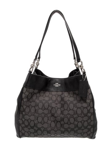 Coach Canvas Shoulder Bag