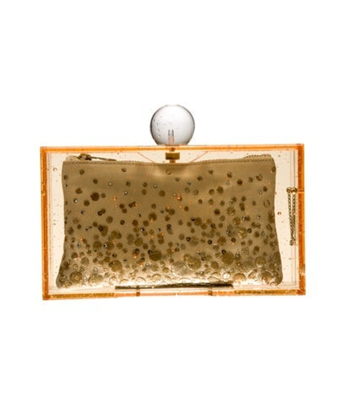 Charlotte Olympia Olympia Acrylic Minaudiere